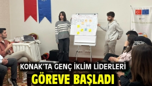 Konak'ta Genç İklim Liderleri Göreve Başladı