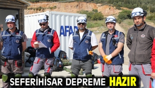 Seferihisar depreme hazır
