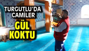 Turgutlu'da Camiler Gül Koktu