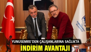 Yunusemre'den Çalışanlarına Sağlıkta İndirim Avantajı