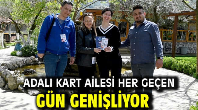 Adalı Kart Ailesi Her Geçen Gün Genişliyor