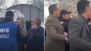 AKP'li belediye başkanı işçilere saldırdı: Küfür etti, yumruk attı, çadırlarını yıktı!