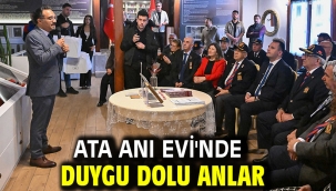 Ata Anı Evi'nde duygu dolu anlar 