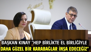 Başkan Kınay "Hep birlikte el birliğiyle daha güzel bir Karabağlar inşa edeceğiz"