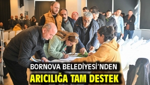 Bornova Belediyesi'nden arıcılığa tam destek
