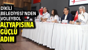 Dikili Belediyesi'nden Voleybol Altyapısına Güçlü Adım