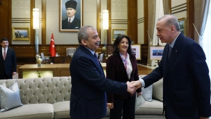 Erdoğan- DEM Parti görüşmesi başladı