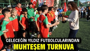 Geleceğin yıldız futbolcularından muhteşem turnuva