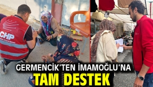 Germencik'ten İmamoğlu'na Tam Destek