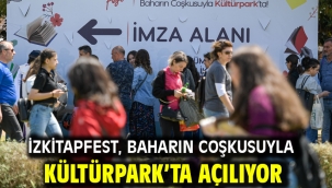 İZKİTAPFEST, baharın coşkusuyla Kültürpark'ta açılıyor