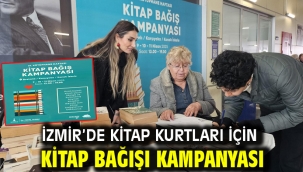 İzmir'de kitap kurtları için kitap bağışı kampanyası