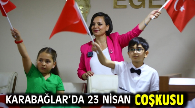 Karabağlar'da 23 Nisan Coşkusu