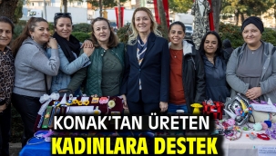 Konak'tan üreten kadınlara destek