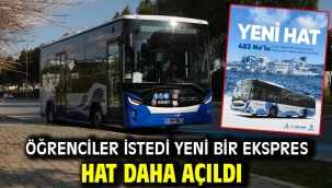 Öğrenciler istedi yeni bir ekspres hat daha açıldı 