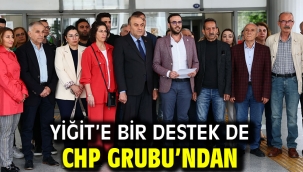 Yiğit'e bir destek de CHP Grubu'ndan