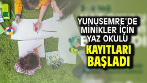Yunusemre'de Minikler İçin Yaz Okulu Kayıtları Başladı