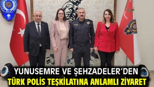 Yunusemre Ve Şehzadeler'den Türk Polis Teşkilatına Anlamlı Ziyaret 