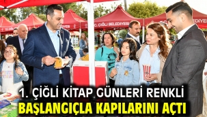 1. Çiğli Kitap Günleri Renkli Başlangıçla Kapılarını Açtı