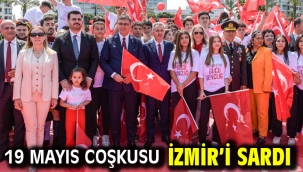 19 Mayıs coşkusu İzmir'i sardı