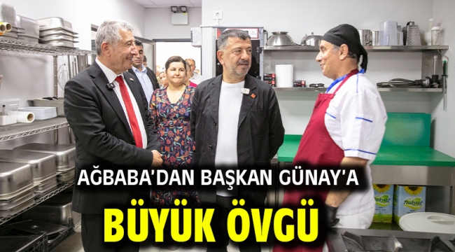 Ağbaba'dan Başkan Günay'a Büyük Övgü