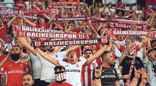 Balıkesirspor'dan teşekkür mesajı