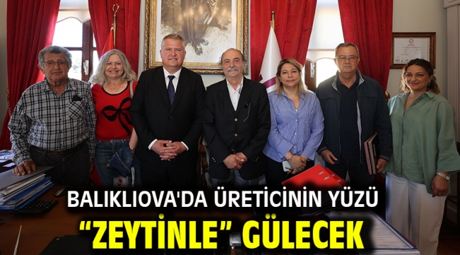  Balıklıova'da üreticinin yüzü "zeytinle" gülecek