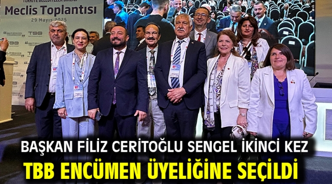 Başkan Filiz Ceritoğlu Sengel İkinci Kez TBB Encümen Üyeliğine Seçildi