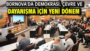 Bornova'da demokrasi, çevre ve dayanışma için yeni dönem