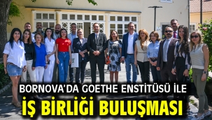 Bornova'da Goethe Enstitüsü ile iş birliği buluşması