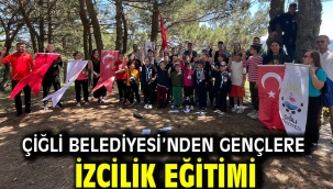Çiğli Belediyesi'nden gençlere izcilik eğitimi