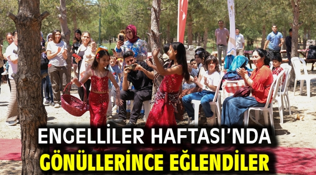 Engelliler Haftası'nda Gönüllerince Eğlendiler 