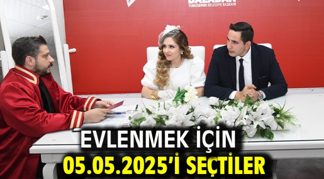 Evlenmek İçin 05.05.2025'i Seçtiler