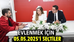 Evlenmek İçin 05.05.2025'i Seçtiler