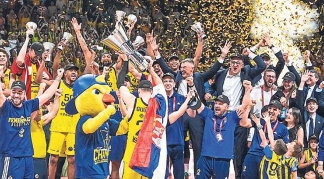 F.Bahçe Beko'nun şampiyonluk gururu