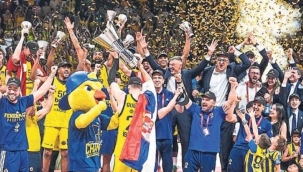 F.Bahçe Beko'nun şampiyonluk gururu