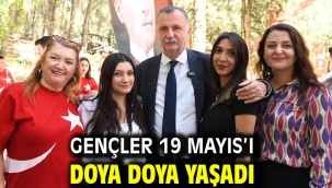 Gençler 19 Mayıs'ı Doya Doya Yaşadı