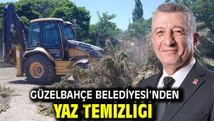 Güzelbahçe Belediyesi'nden Yaz Temizliği