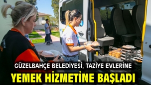 Güzelbahçe Belediyesi, Taziye evlerine Yemek Hizmetine Başladı