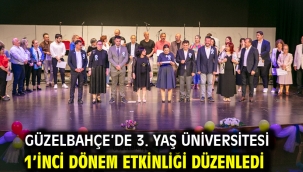 Güzelbahçe'de 3. Yaş Üniversitesi 1'inci Dönem Etkinliği Düzenledi