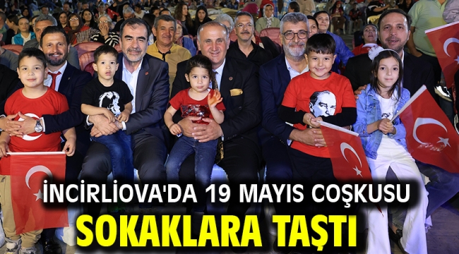 İncirliova'da 19 Mayıs coşkusu sokaklara taştı