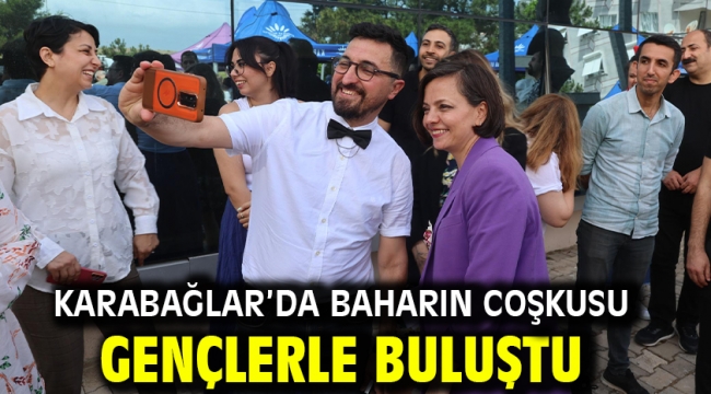 Karabağlar'da baharın coşkusu gençlerle buluştu