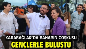 Karabağlar'da baharın coşkusu gençlerle buluştu