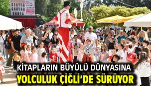 Kitapların Büyülü Dünyasına Yolculuk Çiğli'de Sürüyor