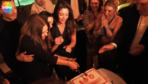 'Kızılcık Şerbeti' ekibi 100'üncü bölümü kutladı