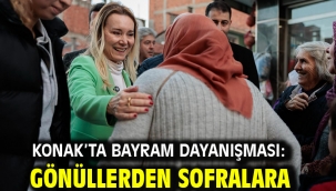 Konak'ta bayram dayanışması: Gönüllerden sofralara