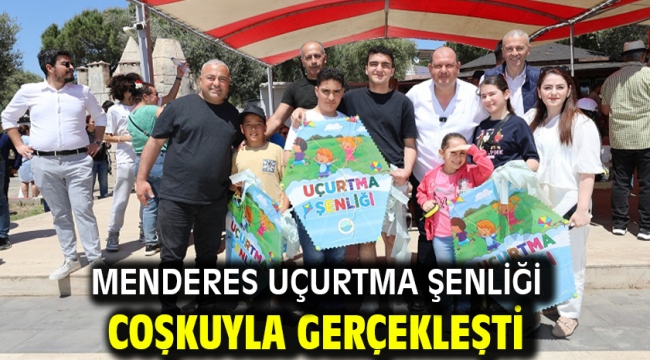 Menderes Uçurtma Şenliği Coşkuyla Gerçekleşti