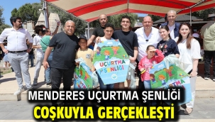Menderes Uçurtma Şenliği Coşkuyla Gerçekleşti