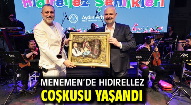 Menemen'de Hıdırellez coşkusu yaşandı