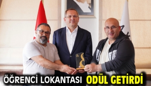 ÖĞRENCİ LOKANTASI ODÜL GETİRDİ