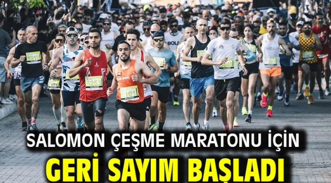 Salomon Çeşme Maratonu için geri sayım başladı